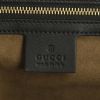 Borsa Gucci Padlock Suprême GG in pelle marrone e nera e tela monogram beige - Detail D4 thumbnail