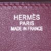 Borsa Hermes Birkin 35 cm in pelle Swift viola Raisin - Detail D3 thumbnail
