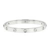 Cartier Love bracelet in white gold and diamonds, size 17 - 00pp thumbnail