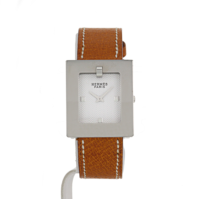 Hermes Belt watch in stainless steel Ref:  BE1.210 Circa  2000 - Detail D2