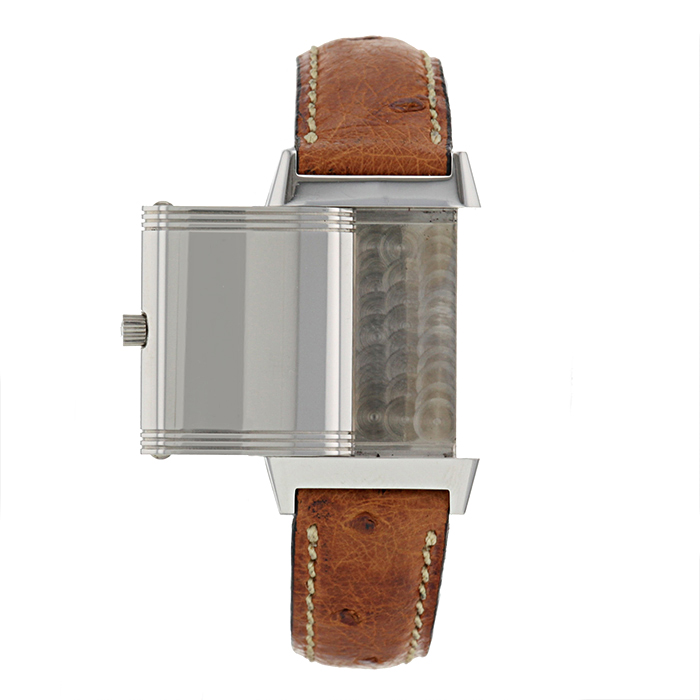 Montre Jaeger Lecoultre Reverso Lady en acier Ref :  260.8.86 Vers  2010 - Detail D2