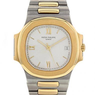 Reloj Patek Philippe Nautilus de oro y acero Ref :  3800 Circa  1990