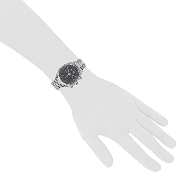 Omega Speedmaster watch in stainless steel Ref:  3521-80 Circa  2000 - Detail D1