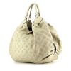 Louis Vuitton L handbag in off-white mahina leather - 00pp thumbnail