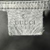 Gucci Bamboo Indy Hobo bag worn on the shoulder or carried in the hand in black monogram canvas and bamboo - Detail D3 thumbnail