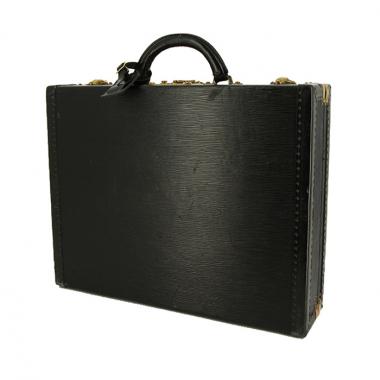 Borsa portadocumenti Louis Vuitton President in pelle Epi nera