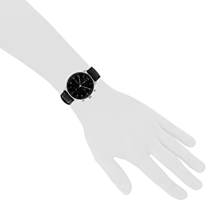 Montre IWC Portuguese-Chronograph en acier Vers  2000 - Detail D1