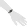 Reloj Rolex Oyster Perpetual de acero Ref :  77080  Circa  2002 - Detail D1 thumbnail