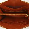 Billetera Prada en cuero granulado naranja Potiron - Detail D2 thumbnail