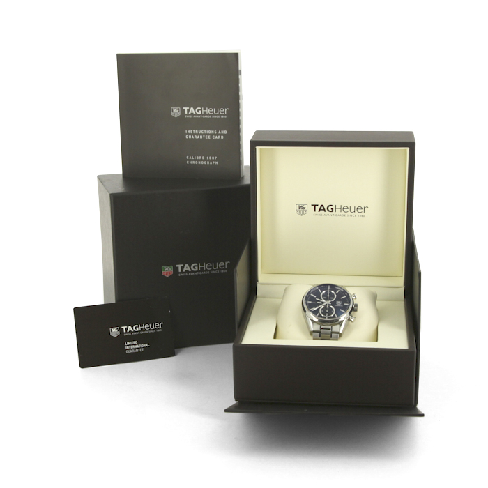 TAG Heuer Carrera-1887 watch in stainless steel - Detail D3