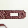 Hermes Kelly 32 cm handbag in burgundy togo leather - Detail D5 thumbnail