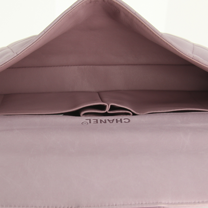 Borsa Chanel Baguette in pelle trapuntata quadrettato - Detail D3