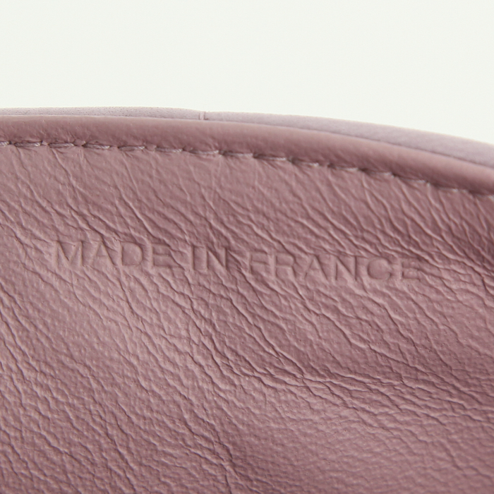 Borsa Chanel Baguette in pelle trapuntata quadrettato - Detail D4