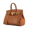 Hermes Birkin 35 cm handbag in gold Courchevel leather - 00pp thumbnail