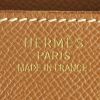 Bolso de mano Hermes Birkin 35 cm en cuero Courchevel color oro - Detail D3 thumbnail