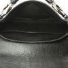 Bag worn on the shoulder or carried in the hand in black monogram canvas and black leather - Detail D2 thumbnail