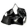 Chanel Grand Shopping shopping bag in black vinyl - 00pp thumbnail