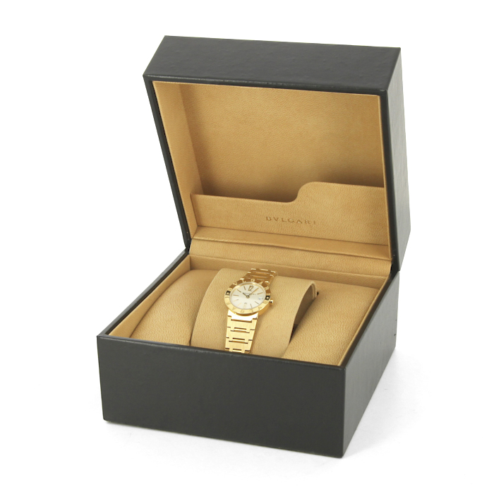 Bulgari Bulgari Bulgari watch in yellow gold Circa  2000 - Detail D2