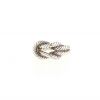 Hermes Noeud Marin ring in silver - 360 thumbnail