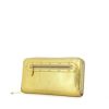 Billetera Louis Vuitton en cuero dorado - 00pp thumbnail