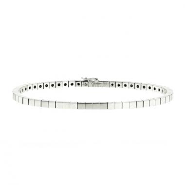 Flexible Cartier Lanière bracelet in white gold