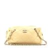 Chanel Grand Shopping shopping bag in beige leather - 360 thumbnail