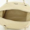 Chanel Grand Shopping shopping bag in beige leather - Detail D2 thumbnail