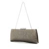 Cartier Panthère handbag/clutch in silver leather - 00pp thumbnail