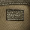 Bolso de mano Cartier Marcello en cuero marrón dorado y cuero marrón dorado - Detail D4 thumbnail