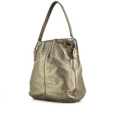 Borsa Cartier Marcello in pelle mordoré con motivo e pelle mordoré