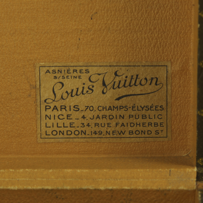 Bauletto Louis Vuitton modello piccolo in legno - Detail D2