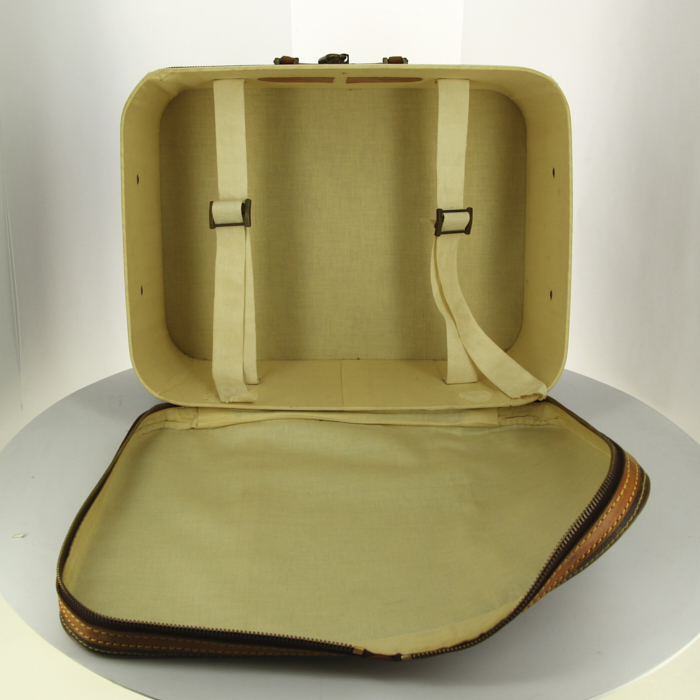 Borsa Louis Vuitton in tela monogram e pelle naturale - Detail D2