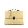 Berluti  E'Suo briefcase  in beige leather - 360 thumbnail