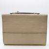 Berluti  E'Suo briefcase  in beige leather - Detail D7 thumbnail