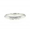 Bracelet jonc ouvrant Chopard Happy Diamonds en or blanc et diamants - 360 thumbnail