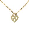 Collier Poiray Coeur Entrelacé grand modèle en or jaune - 00pp thumbnail