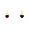 Pomellato M'ama Non M'ama earrings in pink gold and tourmaline - 00pp thumbnail