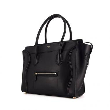 Shopping bag Celine Luggage Shoulder in pelle nera