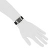 Hermes Cape Cod watch in stainless steel Ref:  CC1.710 Circa  2000 - Detail D1 thumbnail