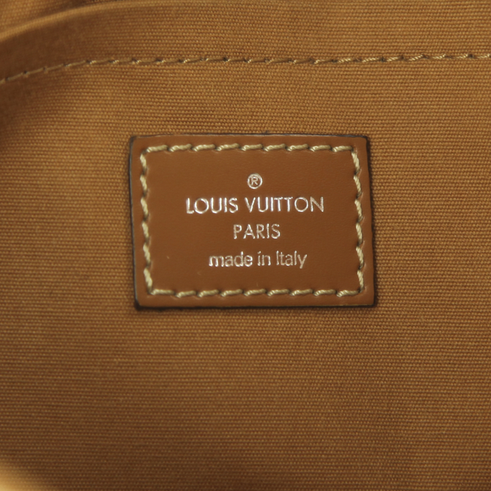 Louis Vuitton handbag in gold epi leather and gold leather - Detail D3