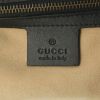 Borsa a tracolla Gucci in pelle trapuntata nera con motivo a spina di pesce - Detail D4 thumbnail