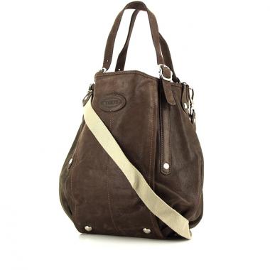 Bolso Cabás Tod's G-Bag en cuero marrón