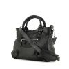 Balenciaga Velo handbag in black leather and black leather - 00pp thumbnail