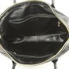 Ventiquattrore Chanel Vintage in pelle martellata nera con motivo a spina di pesce - Detail D2 thumbnail