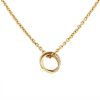 Cartier Trinity small model necklace in yellow gold,  pink gold and white gold - 00pp thumbnail