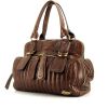 Chloé Bay handbag in brown leather - 00pp thumbnail