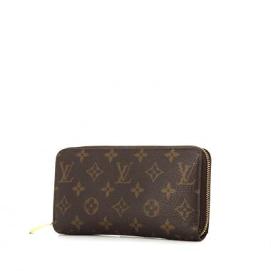Billetera Louis Vuitton Zippy en lona Monogram marrón