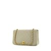 Chanel Mademoiselle handbag in off-white quilted leather - 00pp thumbnail