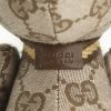 Teddy Bear Gucci en toile monogram marron et taupe - Detail D2 thumbnail