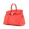 Hermes Birkin 35 cm handbag in pink togo leather - 00pp thumbnail